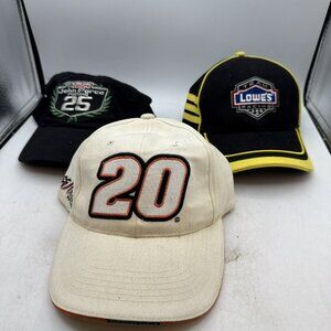 NASCAR And NHRA Tony Stewart Lowes Racing John Force A Lot Of Racing Hats